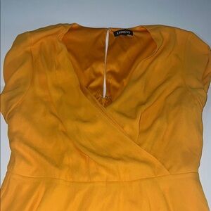 Express Women's Orange Dress